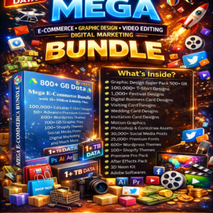 Complete E-Commerce Creative & Marketing Mega Bundle