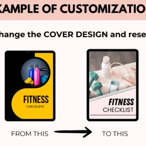 Premium Fitness Checklist: Professional Printable with Full PLR & Resell Rights.