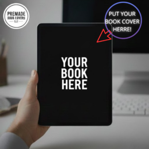Professional Thriller Author Mockup Bundle: Elevate Your Book Marketing with High-End iPad & Blank Cover Visuals. Fully Customizable in Canva.