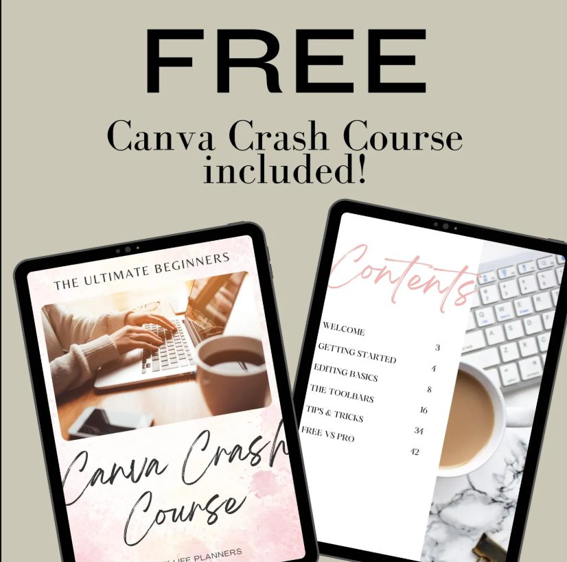 Canva eBook Template Bundle | Course & Workbook Layouts | 150 Editable eBook Templates - Image 3