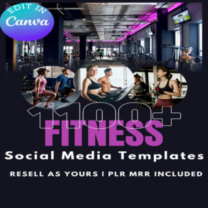The Ultimate Fitness Empire Bundle: 1,100+ Premium Gym & Wellness Assets with PLR & MRR Rights.