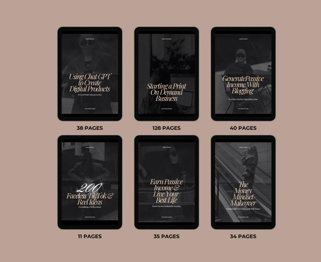 Ultimate Passive Income Digital Bundle | Premium MRR License Included | Ready-to-Profit eBooks for Entrepreneurs - Image 4