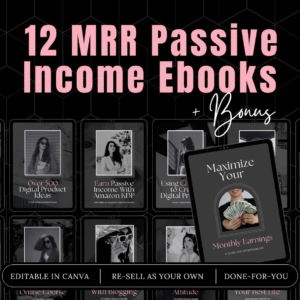 The Passive Income Blueprint: 12-Volume Premium eBook Vault | Master Resell Rights (MRR) & PLR Included | Your Turnkey Digital Business.
