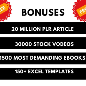 The Digital Empire Mega-Bundle | 2 Million+ eBooks & 2 Million PLR Articles | Full Resell Rights Included