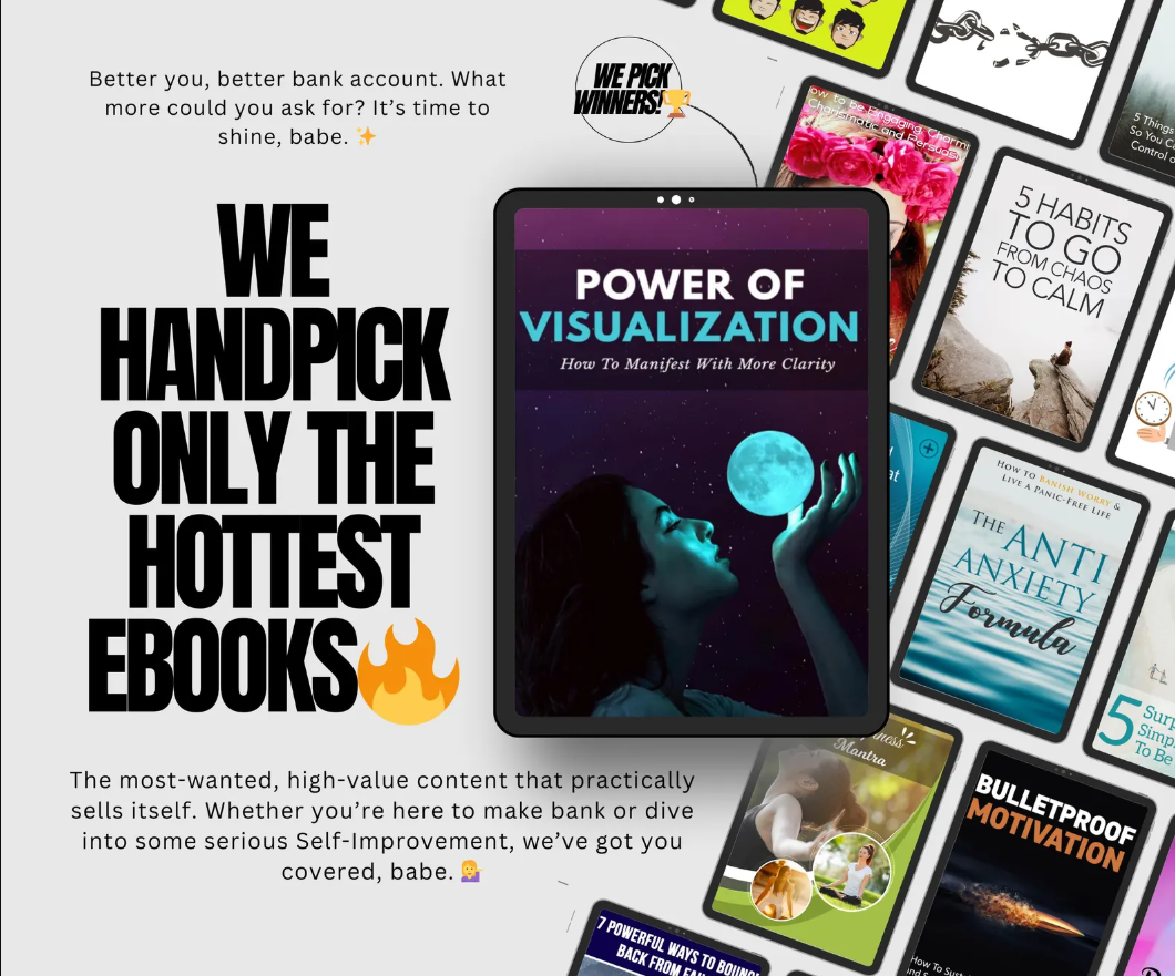 Self-Improvement eBook Bundle – 750 Digital Books with Full Resell Rights - Image 2