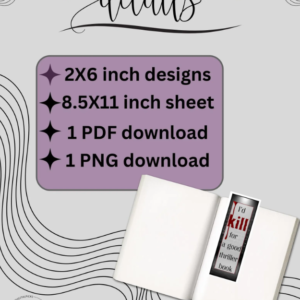 "Elevate Your Reading Suspense | Premium Thriller Bookmark Bundle"