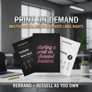The Ultimate Print-On-Demand Blueprint | Your DFY Guide to Passive Income Mastery | Scale Your Store on Auto-Pilot