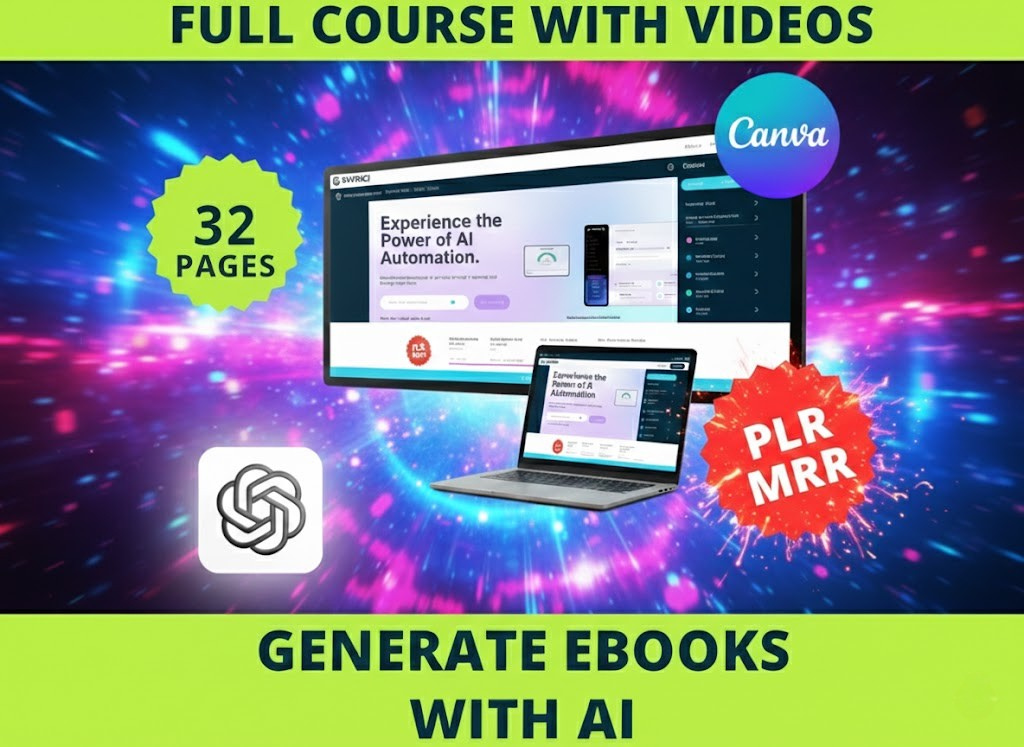 AI-Powered eBook Creation Masterclass | Step-by-Step Training with Videos