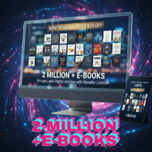 The Digital Empire Mega-Bundle | 2 Million+ eBooks & 2 Million PLR Articles | Full Resell Rights Included