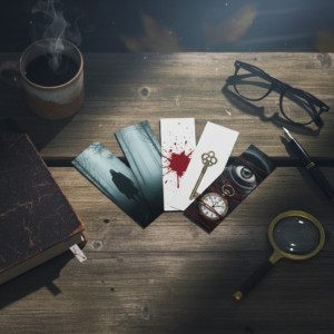 The Thriller Lover’s Bookmark Bundle – 10+ Sinister Designs (Digital PDF).
